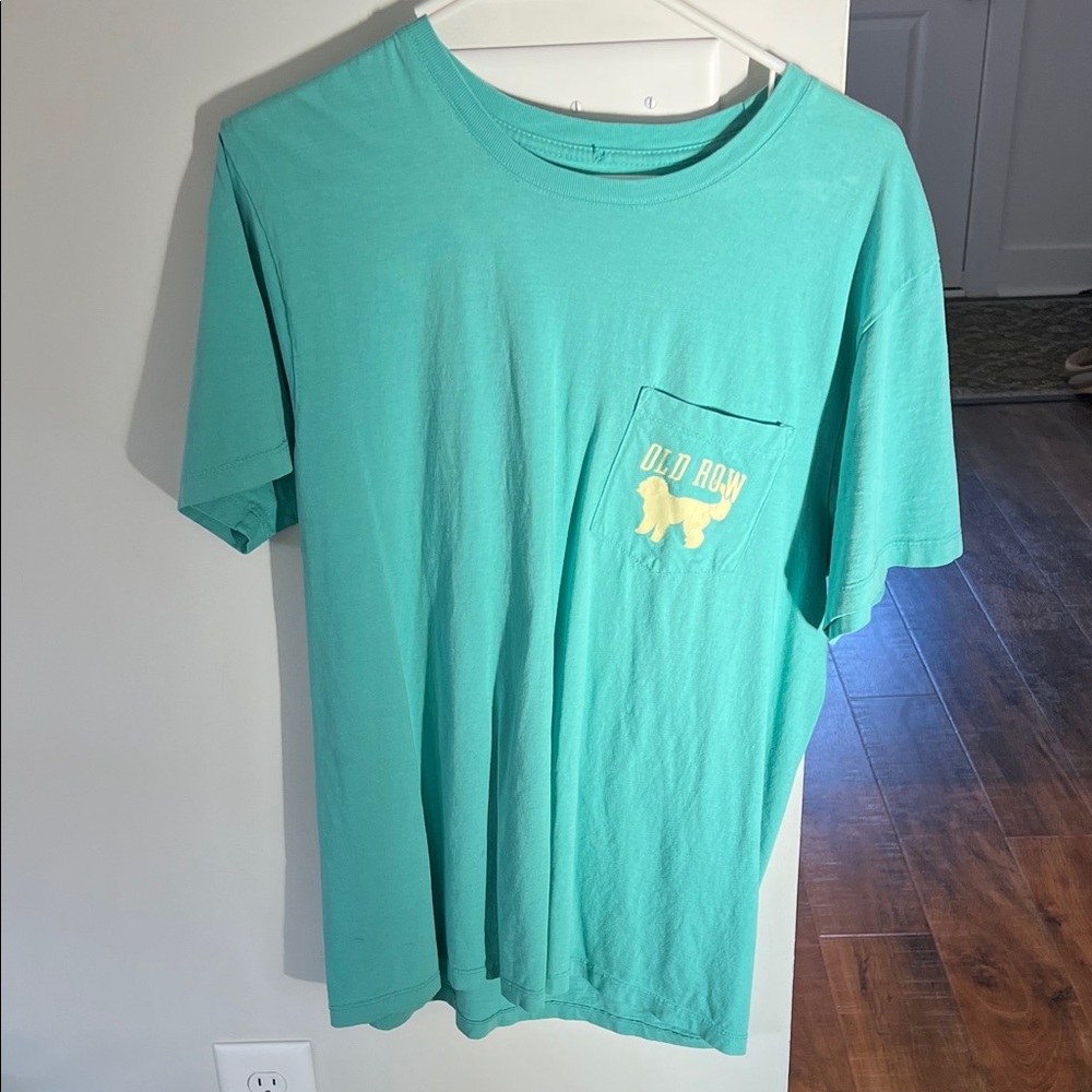 Men's Old Row Teal T-Shirt